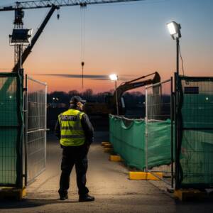 construction site security